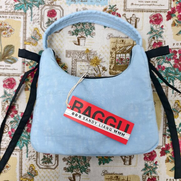 👑POSH NWT SANDY LIANG X BAGGU☆ BOW MINI BAG - Picture 1 of 4